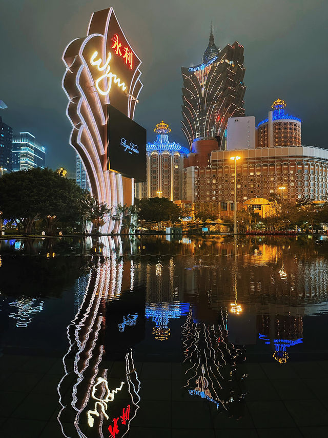 澳門打卡｜半島C位新葡京酒店夜景拍照指南