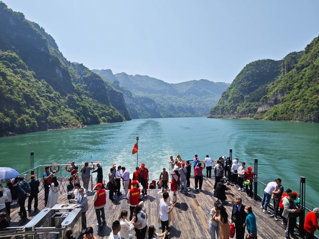 三峽中唯一較好保存原景色的第一峽