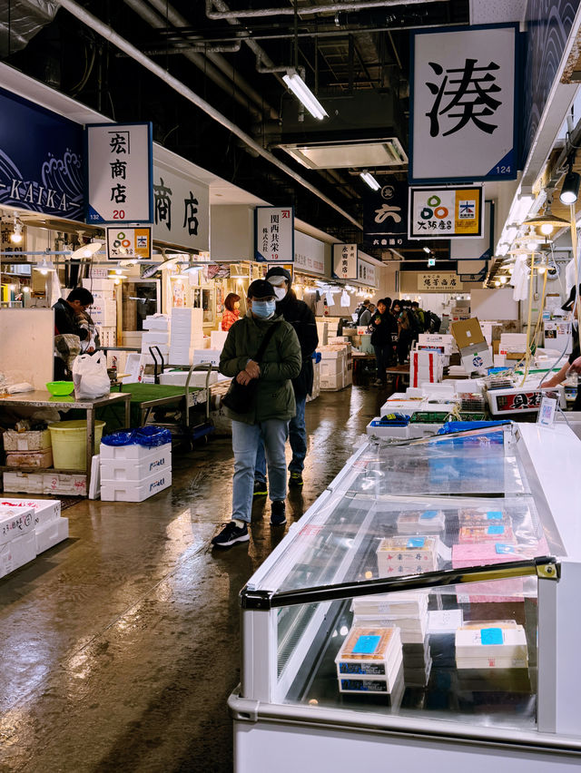 我終於來了任意門另一邊大阪木津市場