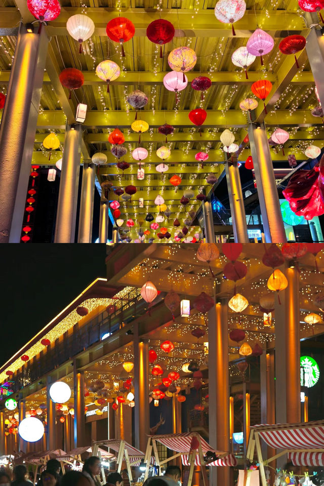 在北京呆了10年，終於感受到北京的煙火氣啦！-月亮河夜市