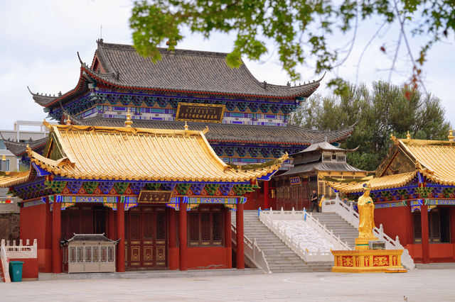 哪家寺院拍照強？通遼大樂林寺必榜上有名！