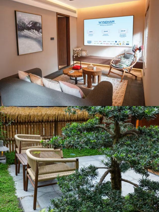 成都附近一間小而美嘅微度假酒店。