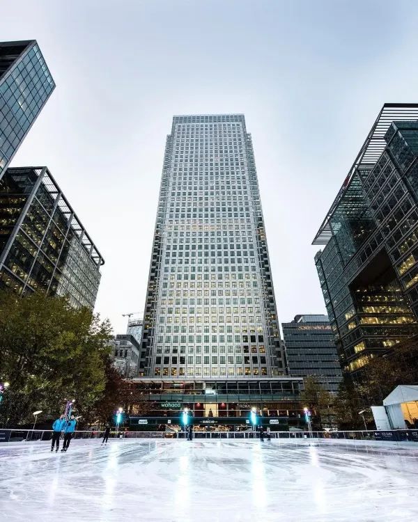 Canary Wharf Ice Rink: A Winter Wonderland in London