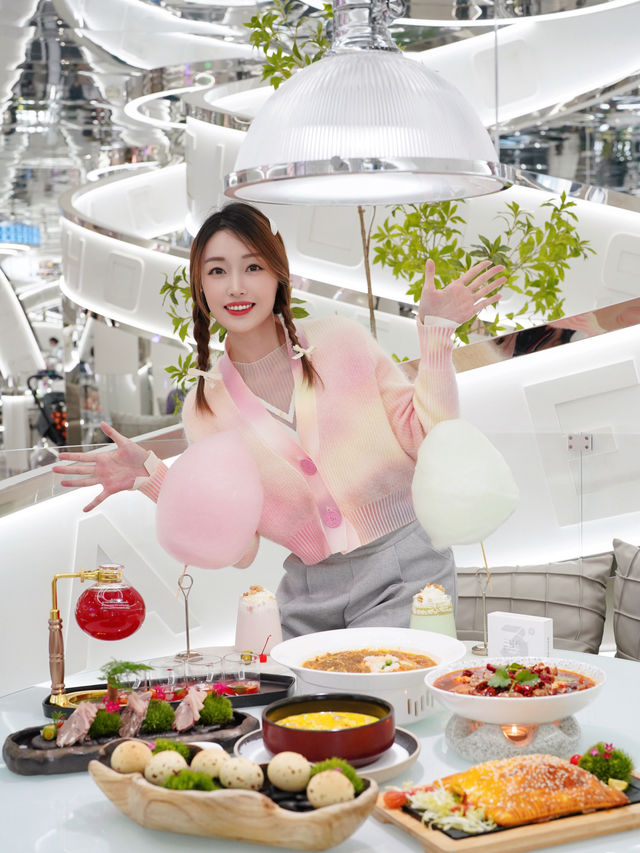 這家的漂亮飯菜 擊碎滬幣傳言。