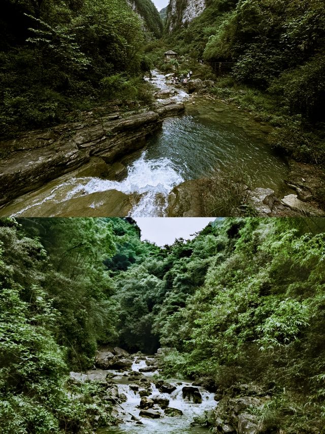 重慶金刀峽位於重慶市北碚區東北部，金刀峽鎮小塘村1號。