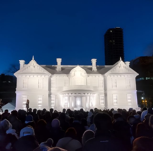 札幌雪祭｜堆滿幸福的冰雪奇緣