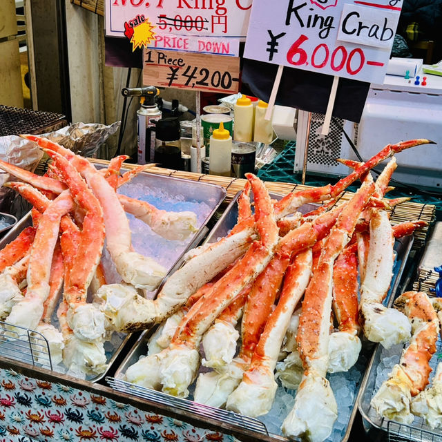 打卡日本大阪黑門市場