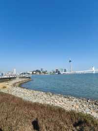 珠海情侶路碧道漫步