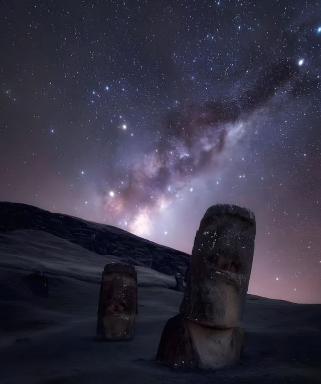探秘復活節島三天穿越萬年秘島的黎明與暮色。