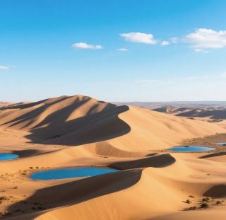 Off-Road Adventure in the Tengger Desert! The Heart of the Earth: Ulan Lake