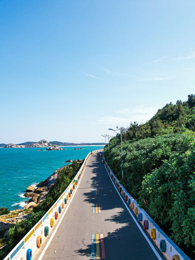 莆田湄洲島彩虹路攻略 | 騎行追風+漫畫海景，治癒系大片誕生地！