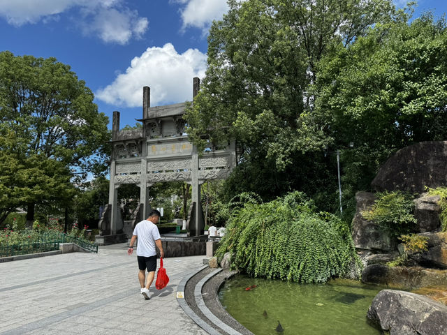 A summer paradise for kids and elderly