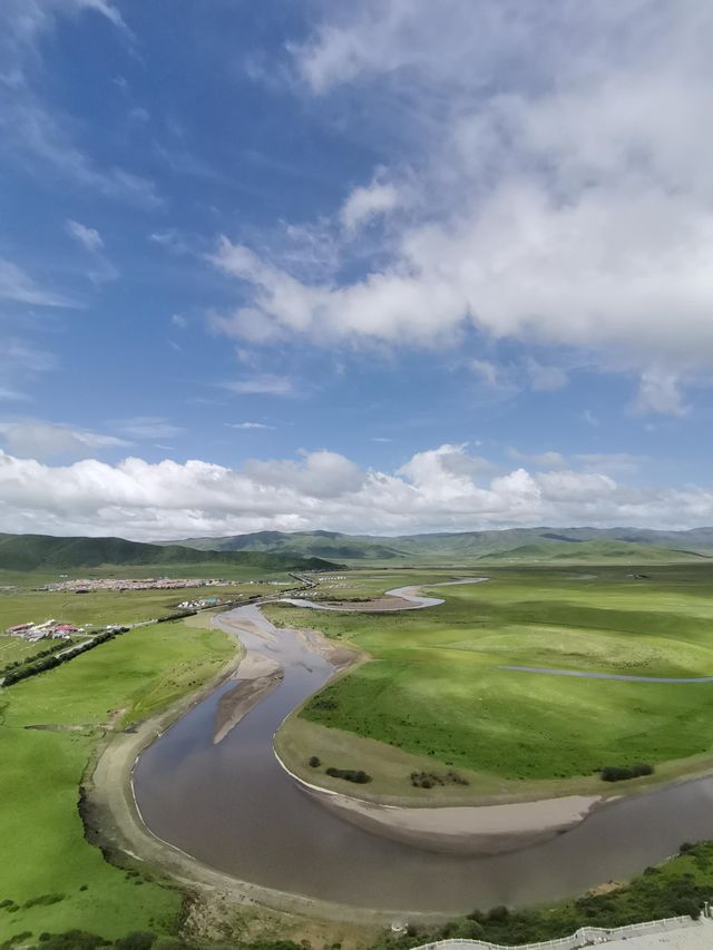 紅原月亮灣——松潘古城 紅原月亮灣——松潘古城