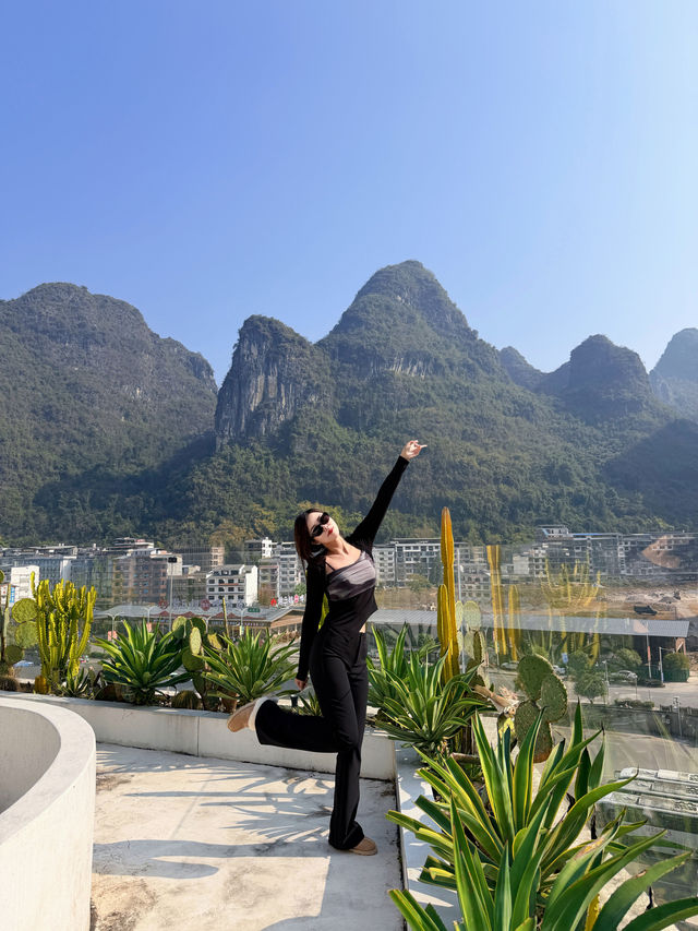 陽朔封神酒店把聖托里尼搬進山水裡 陽朔封神酒店把聖托里尼搬進山水裡