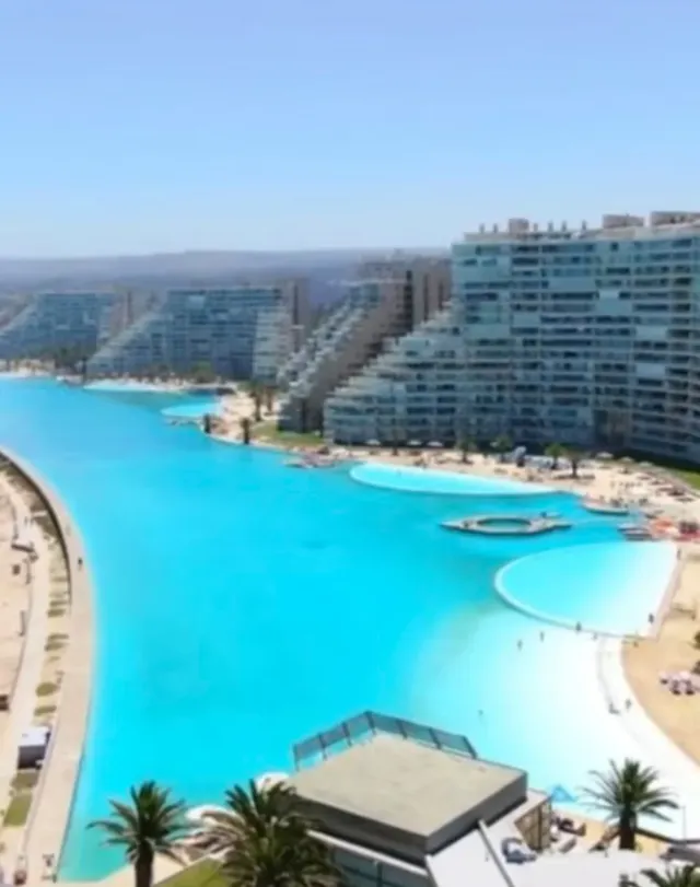 盤點那些超長泳池