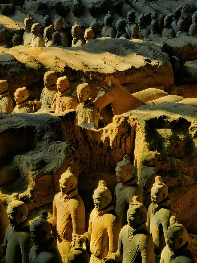 冬天一大早來西安,會看見復活的兵馬俑 冬天一大早來西安,會看見復活的兵馬俑