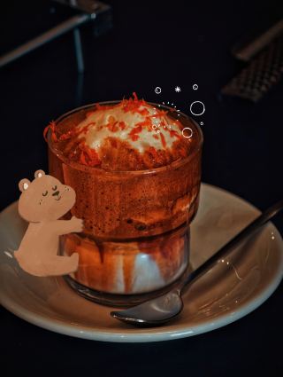 Who knows! This coffee shop is so photogenic, I don't want to leave!