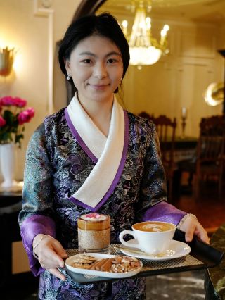 Exclusive Tibetan-style handmade coffee from Beijing, featuring highland cordyceps.