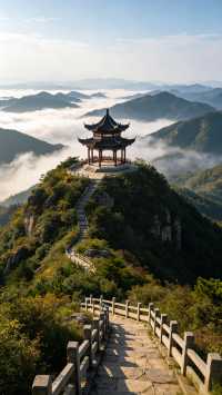靈秀名山,山水禪意