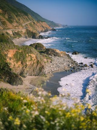 Beautiful Waterfall on California's Highway 1: McWay Falls