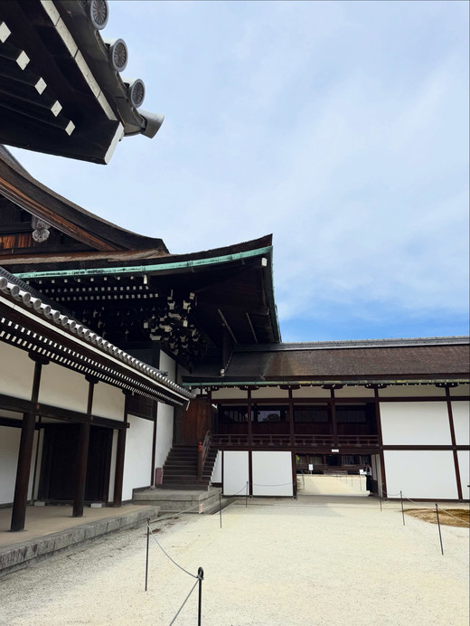 喧騒の中の静かな秘境｜夏休みに京都御所で古建築と松影に出会う