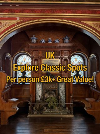 Explore the UK for just over 3k per person without any pitfalls