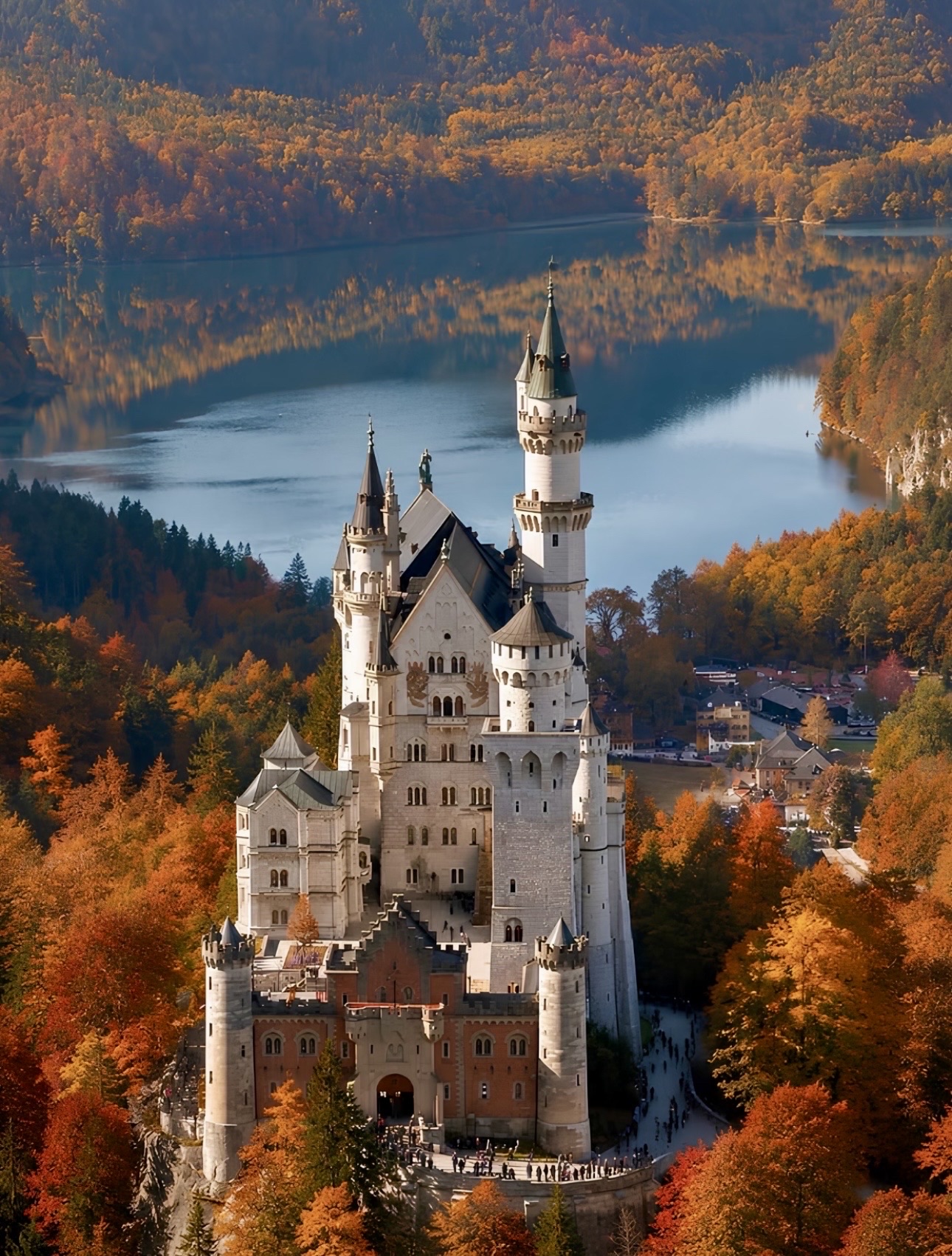 Neuschwanstein 🏰 Germany's Most Iconic Castle and the Inspiration for Sleeping Beauty's Castle ✨