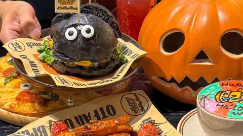 🎃 Spooky Brunch Bash: Halloween Vibes at Tongcheng Food Atmospheric Restaurant, Zibo 👻 — traveler post in Zibo