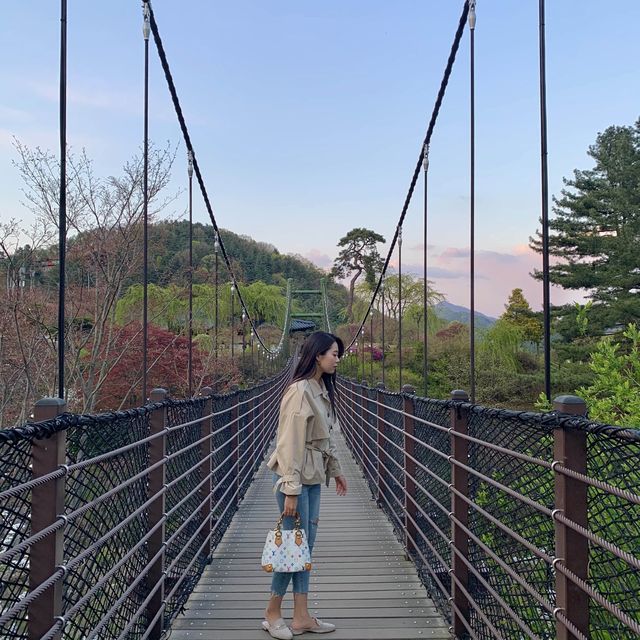 산책 하고 싶을 땐 아침고요수목원! 