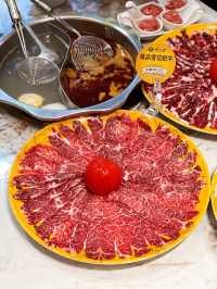超人氣深圳現切牛肉火鍋