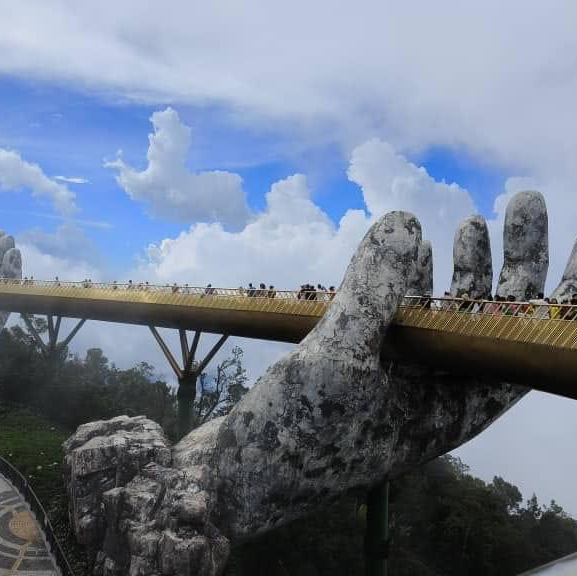 🕊️有如🐒悟空在佛祖掌心🤚的越南巴拿山佛手橋|🎍