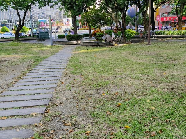 高雄前金-下棋乘涼走迷宮|中央公園|（像渡假村的超大型公園）