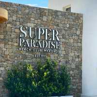 @ SUPER PARADISE BEACH CLUB, MYKONOS!