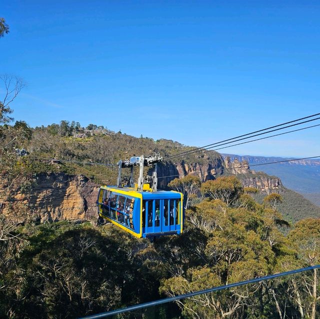 三種不同的纜車，欣賞藍山國家公園的美麗景觀🏔