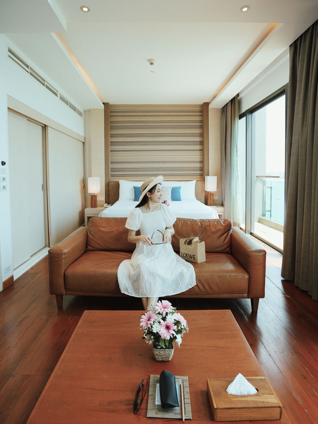 🇹🇭 芭堤雅絕美resort 複式設計 落地大玻璃 無敵大海景 兩層兩床兩洗水間還有有雙人按摩池