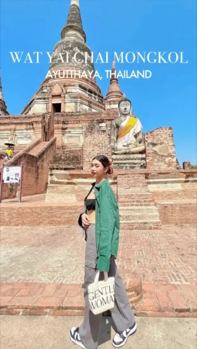 WAT YAI CHAI MONGKOL IN AYUTTHAYA