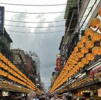 🌙基隆廟口夜市⋯美食與神秘的結合🍡🏮