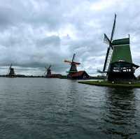 Zaanse Schans Countryside and Windmills 