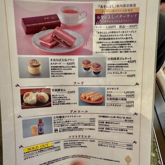 【奈良】古の都をつなぐ観光列車！特急あをによしに乗ってみた