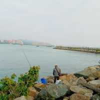 屯門海濱花園到屯門碼頭，散步，遛達，閒逛一流！