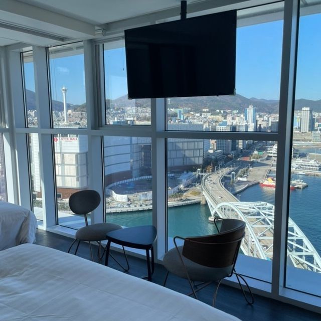 바다 앞 통유리 오션뷰 호텔 💙