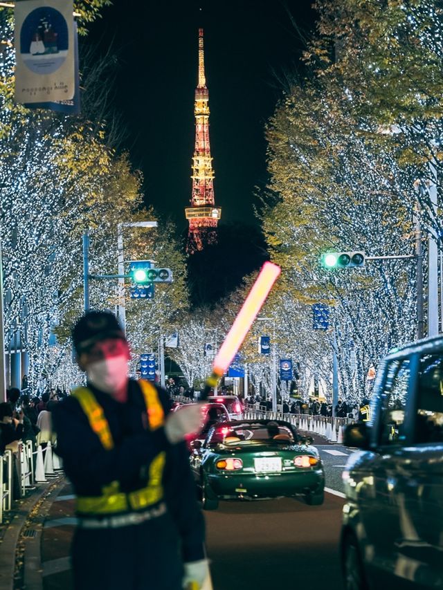 Tokyo night, illumination in Roppongi Hills✨