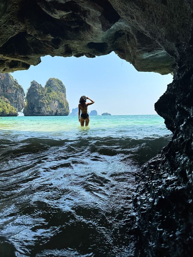 Fantastic caves of Pranang Beach