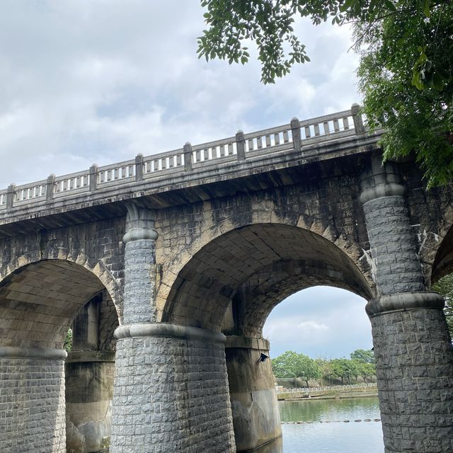 牛欄河步道 🐕 在關西