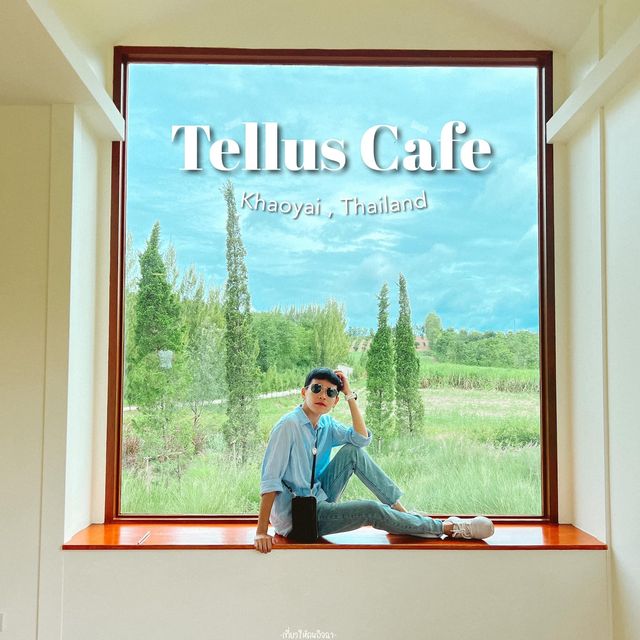 Tellus Cafe Khaoyai วิวป่าสนต่างประเทศ