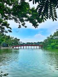 Beautiful Surroundings of Hoan Kiem Lake 