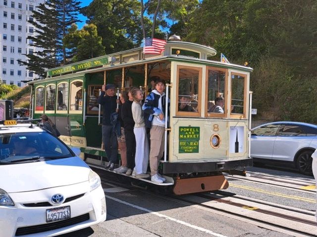 三藩市的必遊名勝--舊金山電纜車