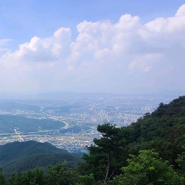 전망, 약수터, 계곡이 멋진 하남 검단산