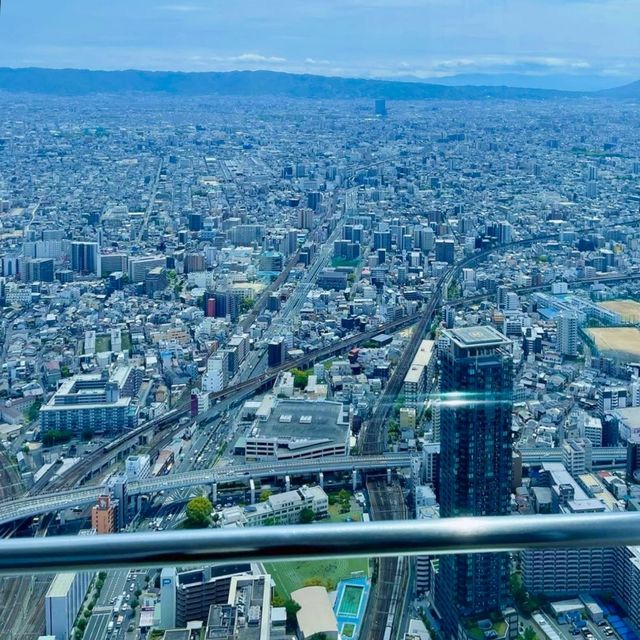 🏙️ 오사카 도심이 파노라마처럼 한눈이 볼 수 있는 아베노 하루카스 전망대! 