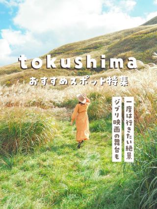 [Tokushima] Recommended spots ✨ The setting for Ghibli movies 💚